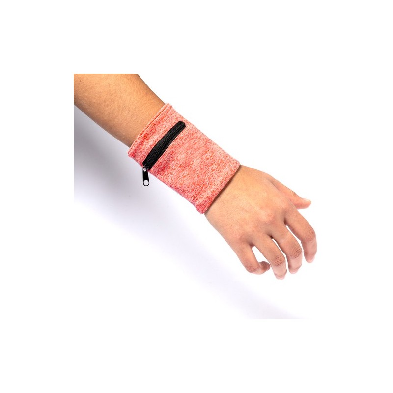 Bracelet Éco-responsable Personnalisé de Tour de Poignet Rolins pas cher Couleurs : rouge Matières : polyester recyclé personnal