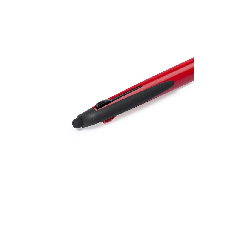 Stylet Multifonction Personnalisé en Bambou - Bille Milok Matières : bambou Couleurs : noir objet promotionnel éco-responsable