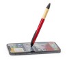 Stylet Multifonction Personnalisé en Bambou - Bille Milok Matières : bambou Couleurs : blanc goodies personnalisé en stock