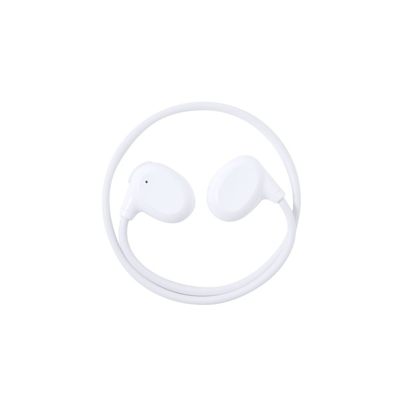 Écouteurs Bluetooth Personnalisés de Qualité Éco-responsable Pulsex pas cher Couleurs : blanc