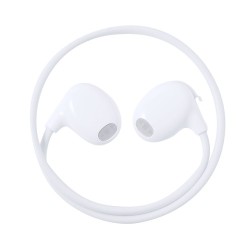 Écouteurs Bluetooth Personnalisés de Qualité Éco-responsable Pulsex pas cher Couleurs : blanc goodies publicitaire événementiel