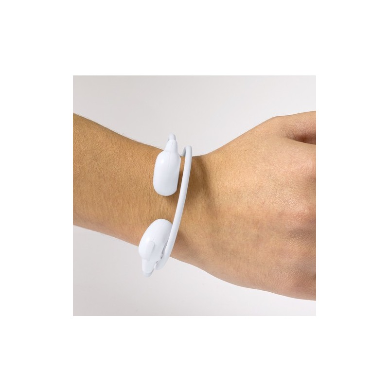 Écouteurs Bluetooth Personnalisés de Qualité Éco-responsable Pulsex pas cher Couleurs : blanc impression haute définition