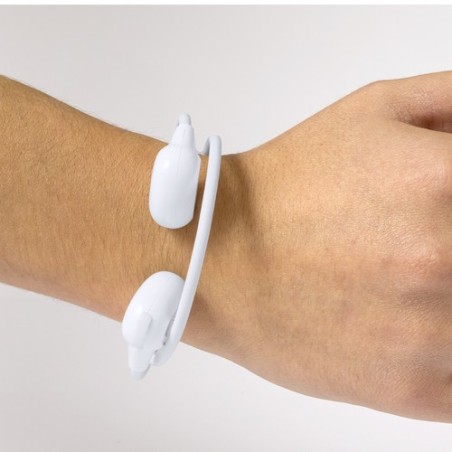 Écouteurs Bluetooth Personnalisés de Qualité Éco-responsable Pulsex pas cher Couleurs : blanc impression haute définition
