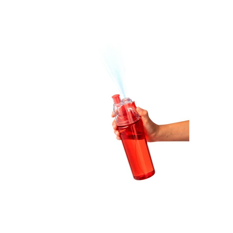 Bidon Vaporisateur Personnalisé pour le Bien-Être - Fluxi Couleurs : rouge accessoire événementiel unique