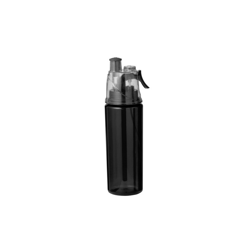 Bidon Vaporisateur Personnalisé pour le Bien-Être - Fluxi Couleurs : noir personnalisable avec votre logo