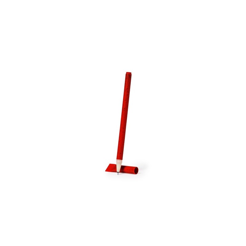 Stylo Éco-responsable Personnalisé et Élégant Lileo pas cher Matières : ABS Couleurs : rouge objet publicitaire robuste
