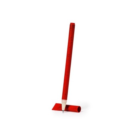 Stylo Éco-responsable Personnalisé et Élégant Lileo pas cher Matières : ABS Couleurs : rouge objet publicitaire robuste