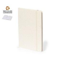 Cahier Éco-responsable A5 Personnalisé - Bloc Notes Tempox pas cher Matières : carton recyclé