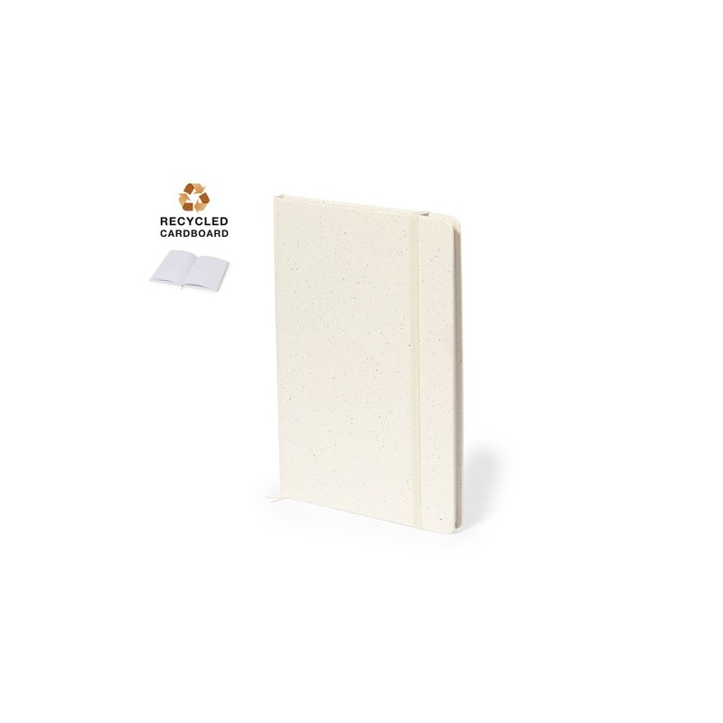 Cahier Éco-responsable A5 Personnalisé - Bloc Notes Tempox pas cher Matières : carton recyclé