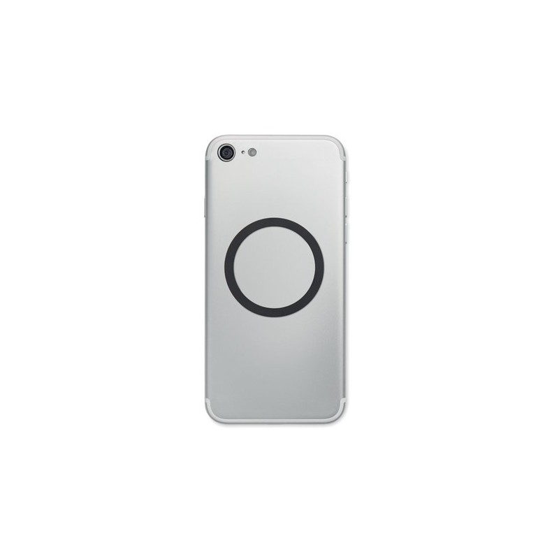 Chargeur portable magnétique personnalisé 15W pas cher - MELIS Matières : aluminium Couleurs : argenté mat impression haute défi