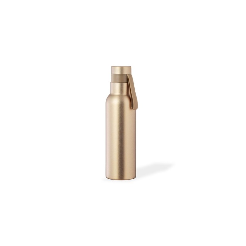 Gourde Isotherme Éco-responsable Personnalisée 500ml Conserve le Chaud & Froid Roach Matières : acier inoxydable Couleurs : doré