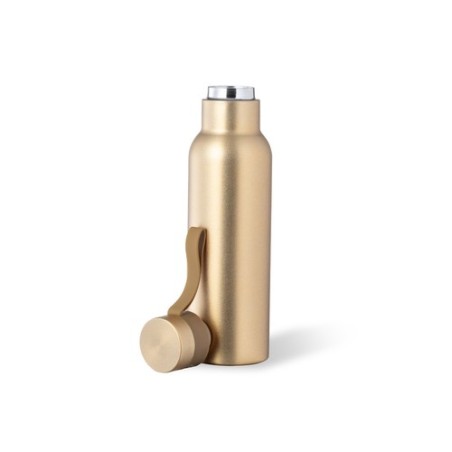 Gourde Isotherme Éco-responsable Personnalisée 500ml Conserve le Chaud & Froid Roach Matières : acier inoxydable Couleurs : blan