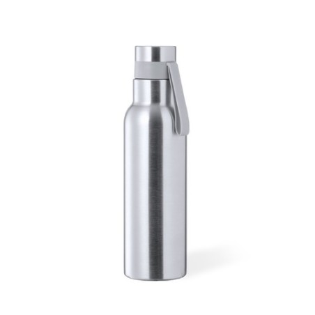 Gourde Isotherme Éco-responsable Personnalisée 500ml Conserve le Chaud & Froid Roach Matières : acier inoxydable Couleurs : gris