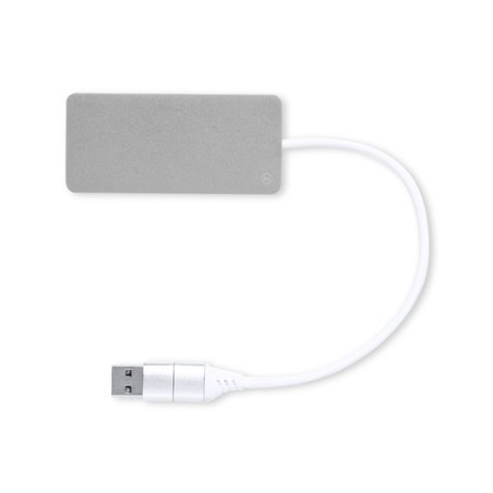 Accessoire High-Tech Éco-responsable Personnalisé Port USB Kalat pas cher Matières : aluminium recyclé  Couleurs : rouge impress