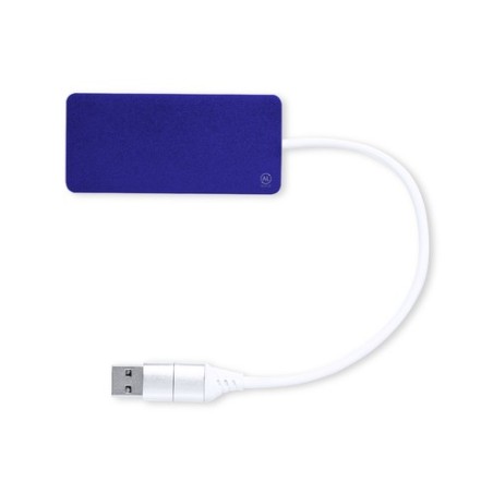 Accessoire High-Tech Éco-responsable Personnalisé Port USB Kalat pas cher Matières : aluminium recyclé  Couleurs : rouge goodies