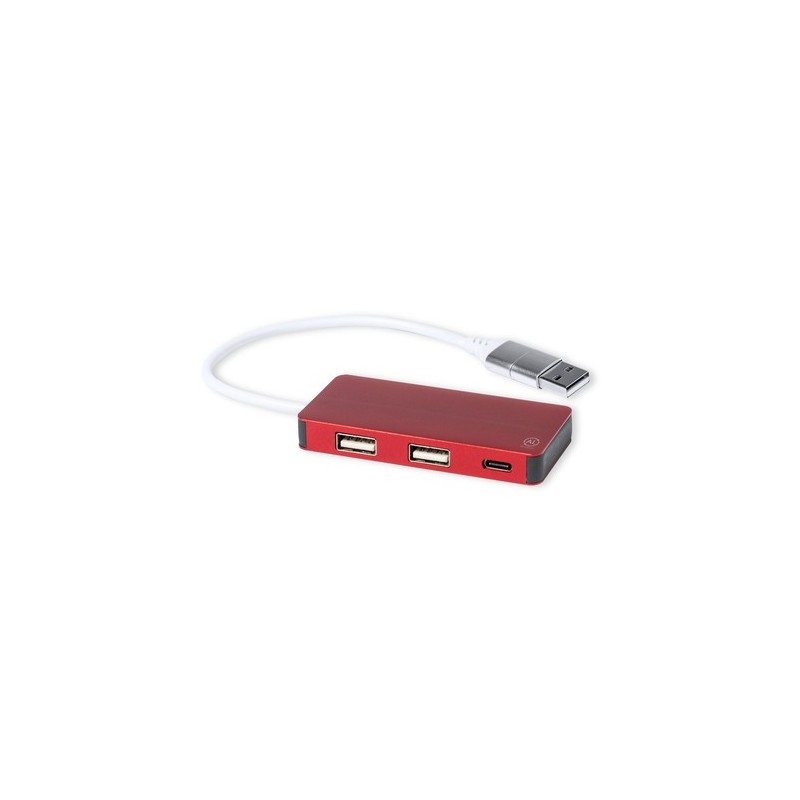 Accessoire High-Tech Éco-responsable Personnalisé Port USB Kalat pas cher Matières : aluminium recyclé  Couleurs : bleu personna