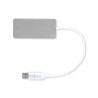 Accessoire High-Tech Éco-responsable Personnalisé Port USB Kalat pas cher Matières : aluminium recyclé  Couleurs : bleu cadeau c