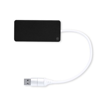 Accessoire High-Tech Éco-responsable Personnalisé Port USB Kalat pas cher Matières : aluminium recyclé  Couleurs : argenté perso