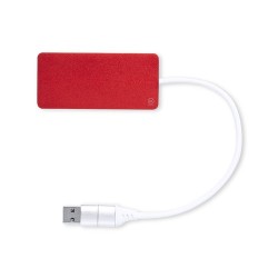 Accessoire High-Tech Éco-responsable Personnalisé Port USB Kalat pas cher Matières : aluminium recyclé  Couleurs : argenté livra