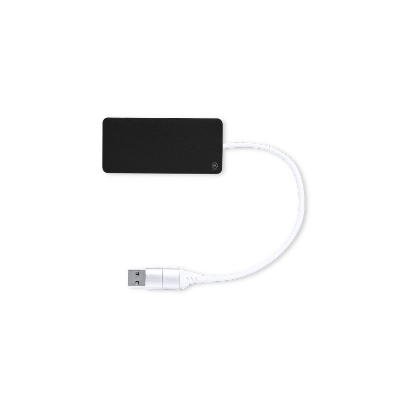 Accessoire High-Tech Éco-responsable Personnalisé Port USB Kalat pas cher Matières : aluminium recyclé  Couleurs : argenté perso