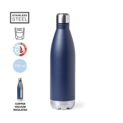 Bidon Thermique Personnalisé Élégant pas cher Willy Matières : acier inoxydable Couleurs : doré 2