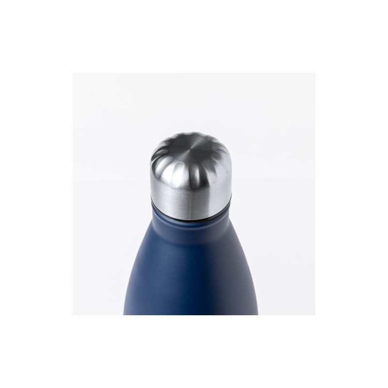 Bidon Thermique Personnalisé Élégant pas cher Willy Matières : acier inoxydable Couleurs : gris objet promo petit budget