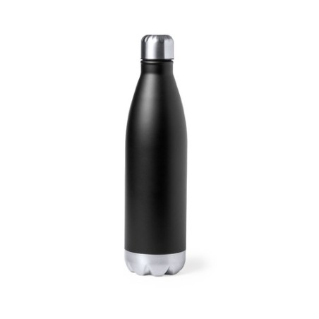 Bidon Thermique Personnalisé Élégant pas cher Willy Matières : acier inoxydable Couleurs : gris objet promo petit budget