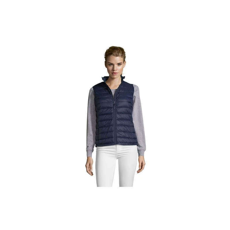 Doudoune Élégante et Confortable Personnalisée pour Femme - WILSON BW 380T Taille textile : L Couleurs : french navy