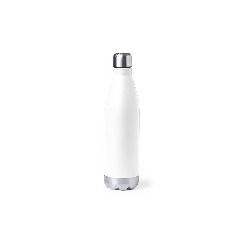 Bidon Thermique Personnalisé Élégant pas cher Willy Matières : acier inoxydable Couleurs : blanc goodies personnalisé en stock