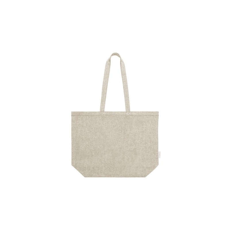Sac Éco-responsable de Shopping Personnalisé - Periad pas cher Matières : coton recyclé Couleurs : vert objet promotionnel éco-r