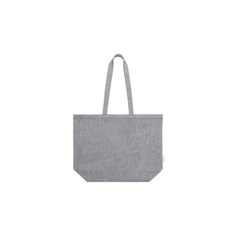 Sac Éco-responsable de Shopping Personnalisé - Periad pas cher Matières : coton recyclé Couleurs : naturel impression haute défi