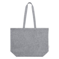 Sac Éco-responsable de Shopping Personnalisé - Periad pas cher Matières : coton recyclé Couleurs : noir cadeau entreprise pas ch