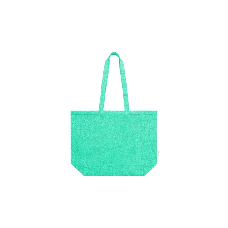 Sac Éco-responsable de Shopping Personnalisé - Periad pas cher Matières : coton recyclé Couleurs : rouge impression logo haute q