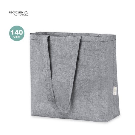 Sac Éco-responsable de Shopping Personnalisé - Periad pas cher Matières : coton recyclé Couleurs : bleu objet promotionnel éco-r