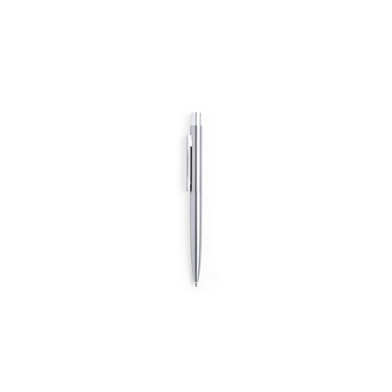Stylo Éco-responsable Personnalisé Cadeau d'Entreprise Parfait - Wutax Couleurs : argenté Matières : acier inoxydable recyclé