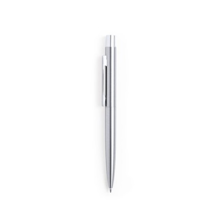 Stylo Éco-responsable Personnalisé Cadeau d'Entreprise Parfait - Wutax Couleurs : argenté Matières : acier inoxydable recyclé