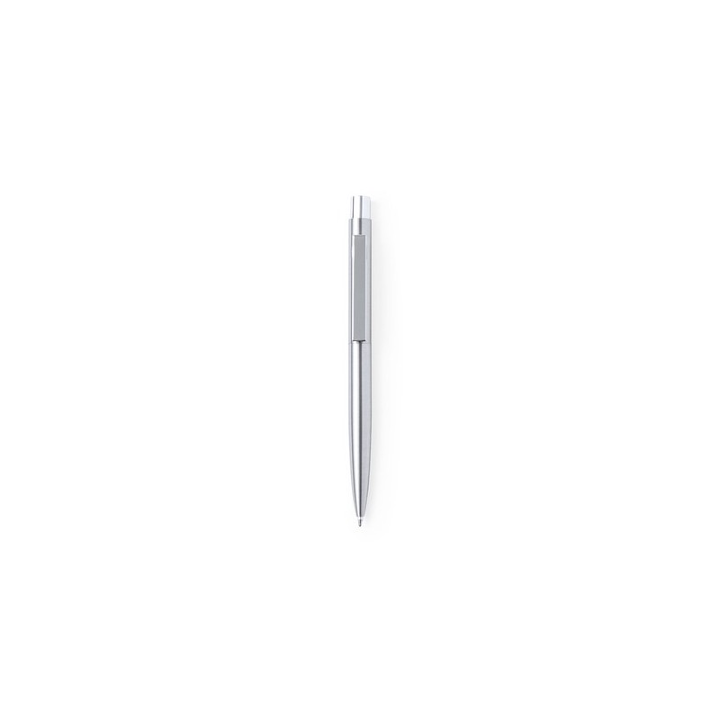 Stylo Éco-responsable Personnalisé Cadeau d'Entreprise Parfait - Wutax Couleurs : argenté Matières : acier inoxydable recyclé im