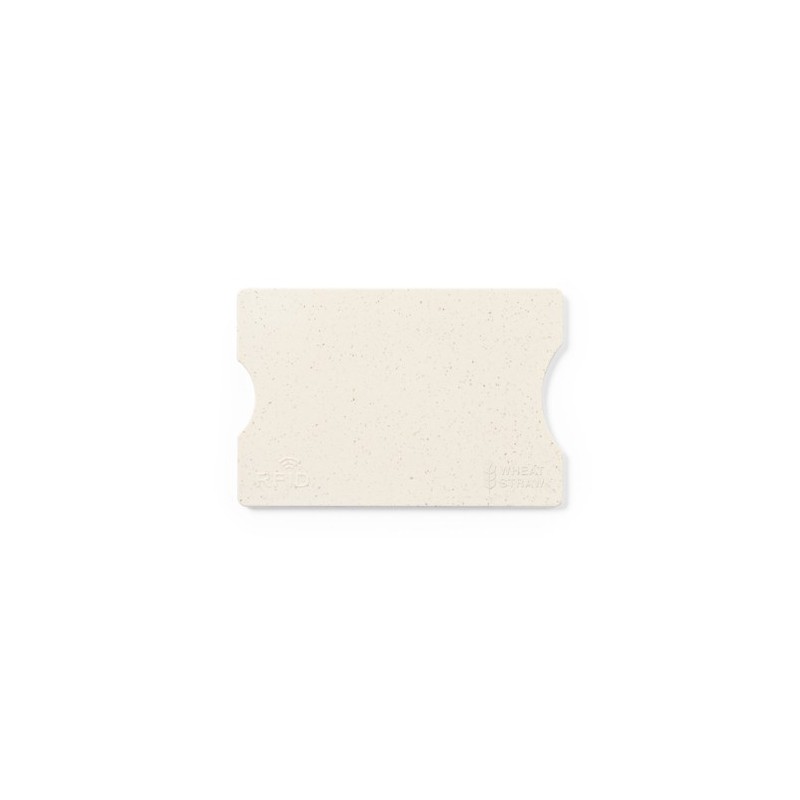 Porte-Cartes Éco-responsable Pratique Personnalisé - Buguet pas cher Matières : ABS Couleurs : naturel