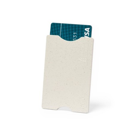 Porte-Cartes Éco-responsable Pratique Personnalisé - Buguet pas cher Matières : ABS Couleurs : naturel goodies publicitaire évén