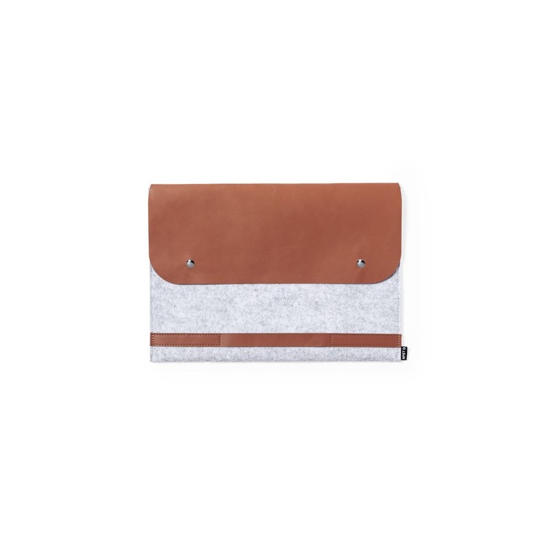 Housse Éco-responsable Personnalisée pour Ordinateur Portable - Brack Matières : PET recyclé Couleurs : gris