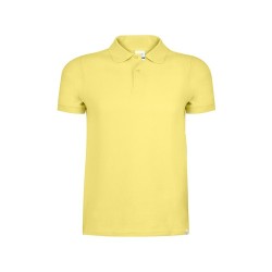 Polo Personnalisé Éco-responsable en Coton Bio pour Adulte - Ment Matières : coton organique Taille textile : S Couleurs : jaune