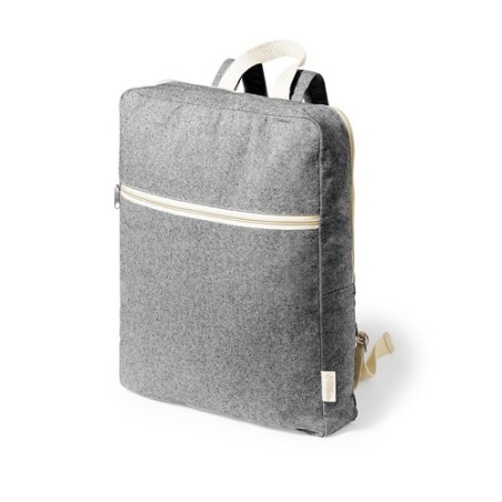 Sac à Dos Éco-responsable Personnalisé Nidoran Matières : coton recyclé Couleurs : noir