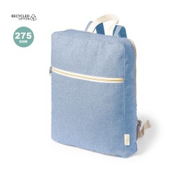 Sac à Dos Éco-responsable Personnalisé Nidoran Matières : coton recyclé Couleurs : noir 2
