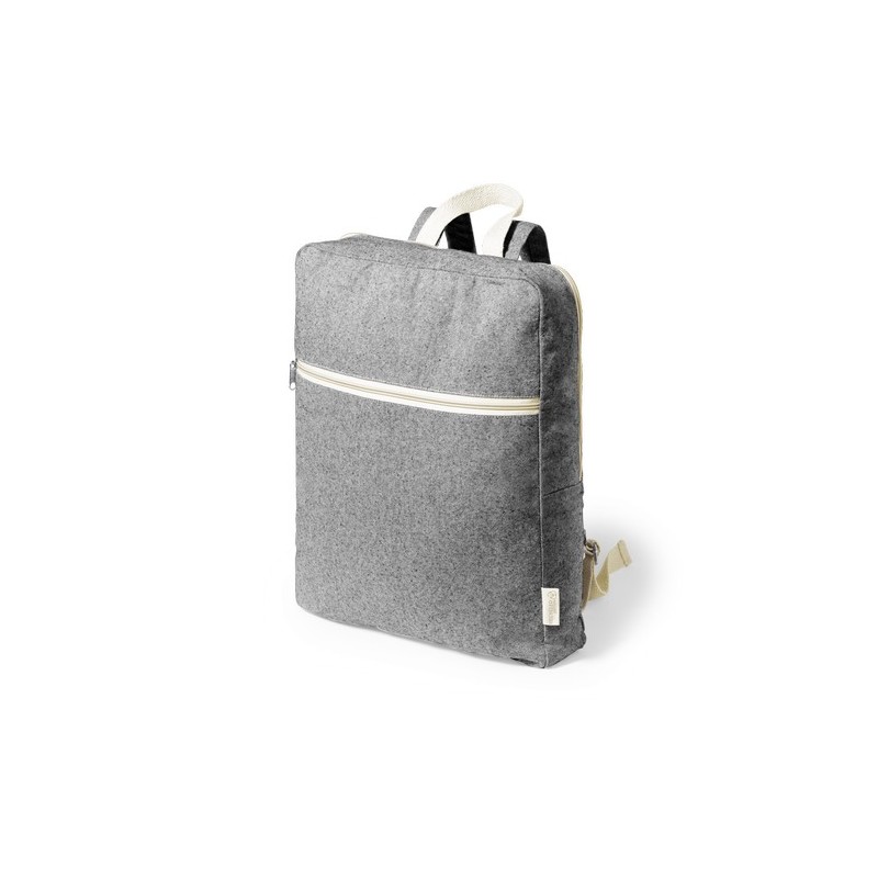 Sac à Dos Éco-responsable Personnalisé Nidoran Matières : coton recyclé Couleurs : noir impression logo haute qualité
