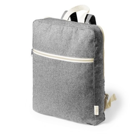 Sac à Dos Éco-responsable Personnalisé Nidoran Matières : coton recyclé Couleurs : noir impression logo haute qualité