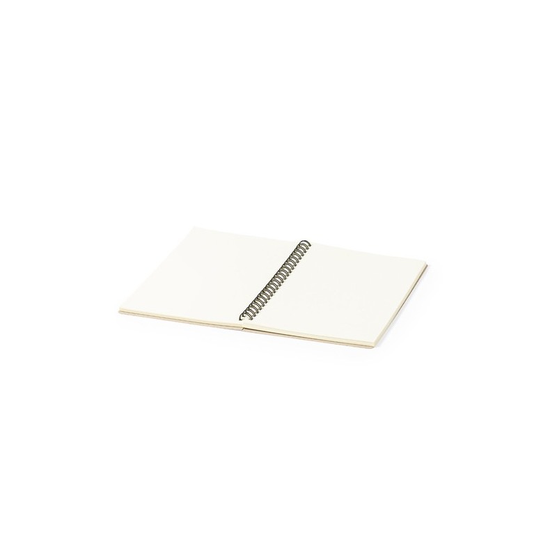 Cahier Éco-responsable et Personnalisable - Roshan Matières : polypropylène (PP) Couleurs : bleu cadeau collaborateur premium