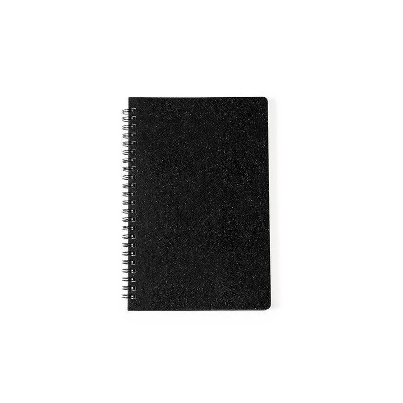 Cahier Éco-responsable et Personnalisable - Roshan Matières : polypropylène (PP) Couleurs : bleu goodies publicitaire événementi