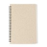 Cahier Éco-responsable et Personnalisable - Roshan Matières : polypropylène (PP) Couleurs : naturel goodies publicitaire événeme