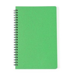 Cahier Éco-responsable et Personnalisable - Roshan Matières : polypropylène (PP) Couleurs : bleu 2