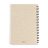 Cahier Éco-responsable et Personnalisable - Roshan Matières : polypropylène (PP) Couleurs : vert cadeau affaires élégant